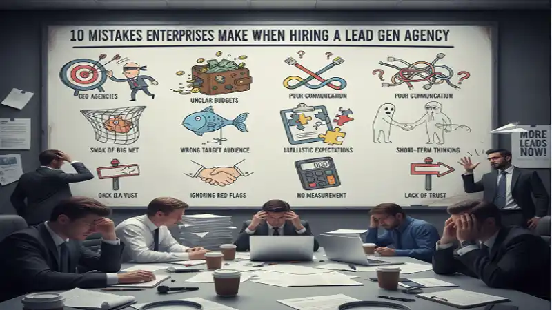10 Mistakes Enterprises Make When Hiring a Lead Generation Agency