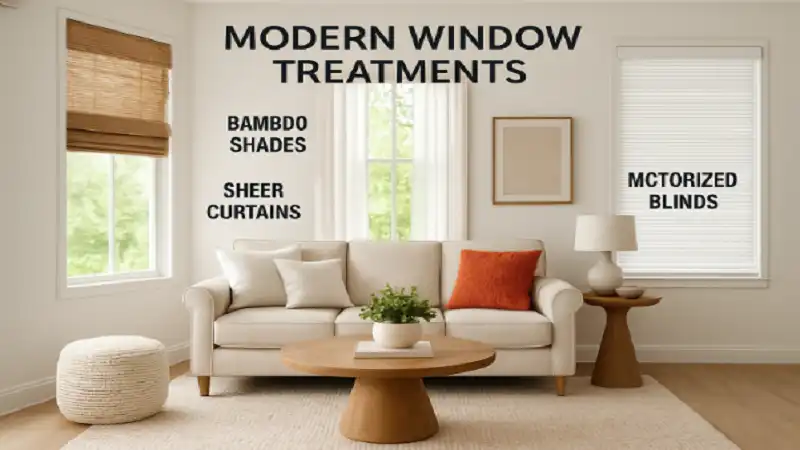 Trendy Window Treatments for Modern Homes